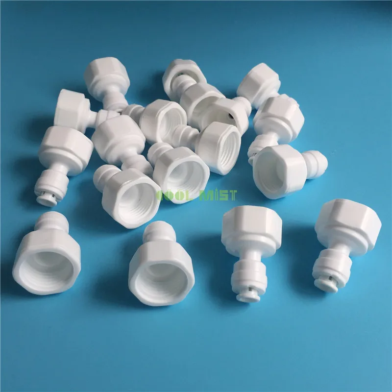 S076 OD * 1/4 &quotСкользящий замок 1/2&quot Резьба BSP разъем Quick Connect воды RO Системы
