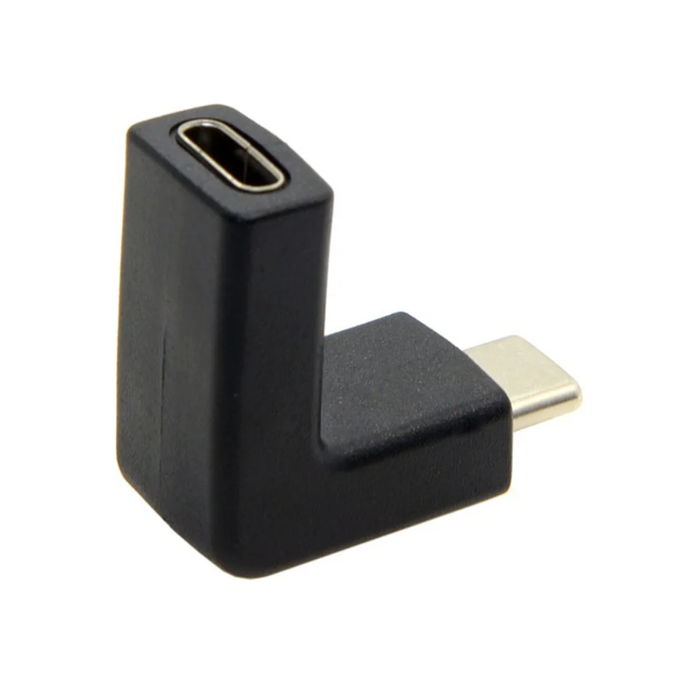 21*25mm New Elbow Design 90 Degree Right Angle USB 3.1 Type-C Male To Female Extension USB-C Adapter |