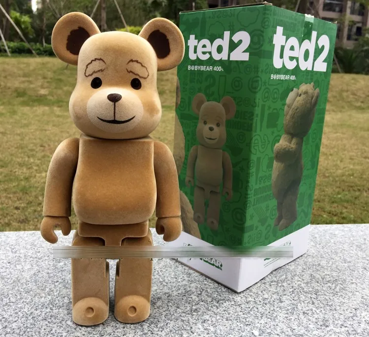 Популярная модель мишки MOMO Popobe Ted2, модель мишки, модель, художественная фигурка в подарок для парней, подружек и студентов, 400