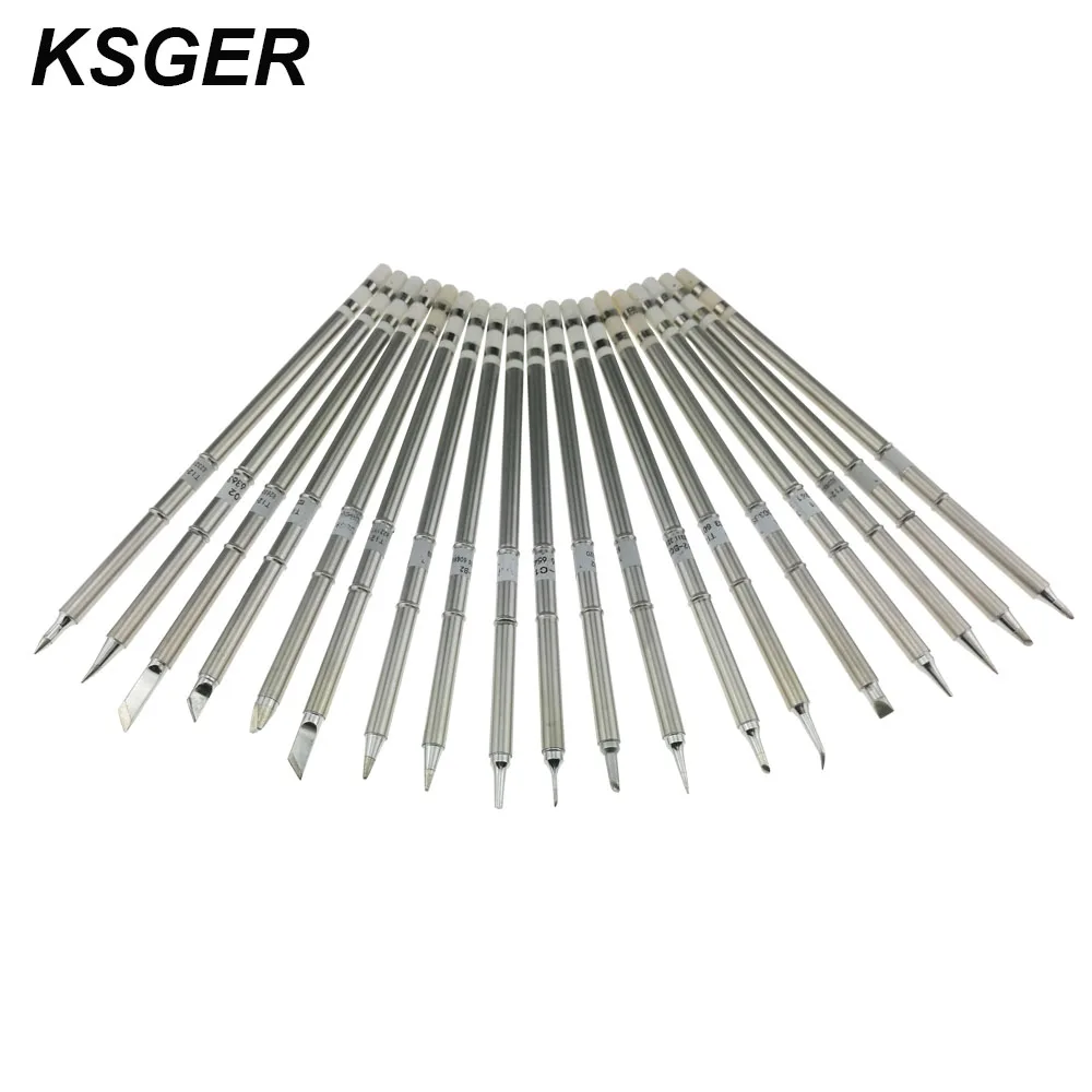 KSGER электронные инструменты паяльник наконечник для FX951 DIY паяльная станция 24 В T12 контроллер температуры припоя сварочная ручка
