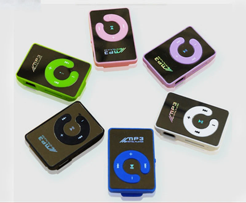 Портативный мини MP3 плеер с зажимом водонепроницаемый спортивный музыкальный