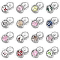 new charm aromatherapy snap buttons jewelry 18mm magnetic perfume locket stainless steel essential oil diffuser fine snap button