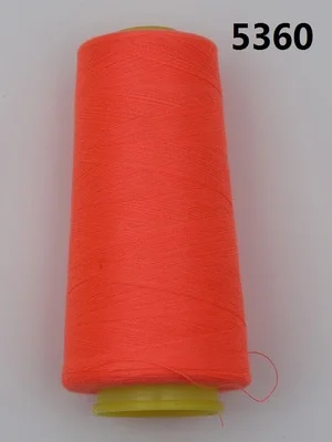 3000 yards 40s/2 high speed sewing thread polyester sewing thread type manual line 402-embroidery Fluorescence color series