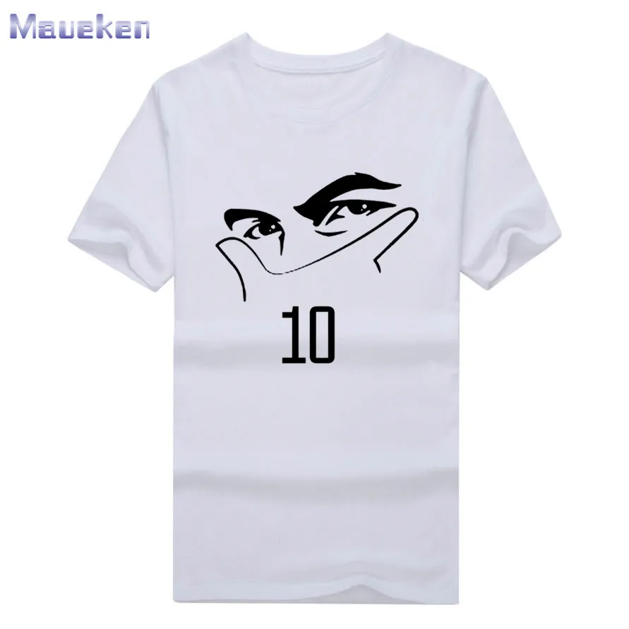 Новинка 2018 года футболки Paul Dybala #10 мужские из 100% хлопка подарок для фанатов 0810