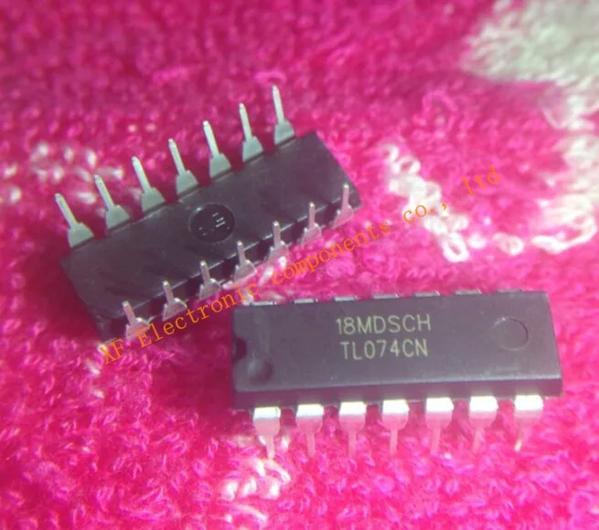 50 шт./лот TL074CN TL074 IC OPAMP JFET 3 МГц 14DIP лучшее качество. | Электронные компоненты и