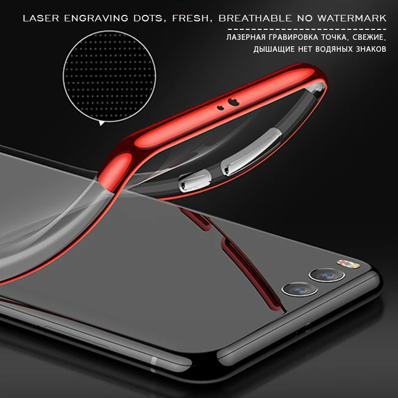 Phone Case For Xiaomi Mi A1 A2 7 6 6X 5X Mix 2 2S TPU Capa Redmi Note 5A Prime 4 4X Pro 5 Plus S2 4A Plating |