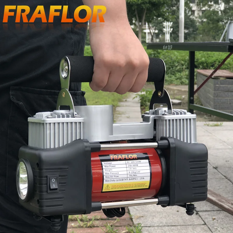 Цифровой предварительный комплект портативный 12 В 150Psi автомобильный насос для