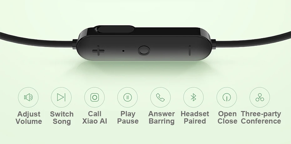 Оригинальные Xiaomi Спортивные Bluetooth гарнитура Youth Edition Беспроводной мини бега трусцой С микрофоном Mic IPX4 Водонепроницаемый 5 Вкладыши