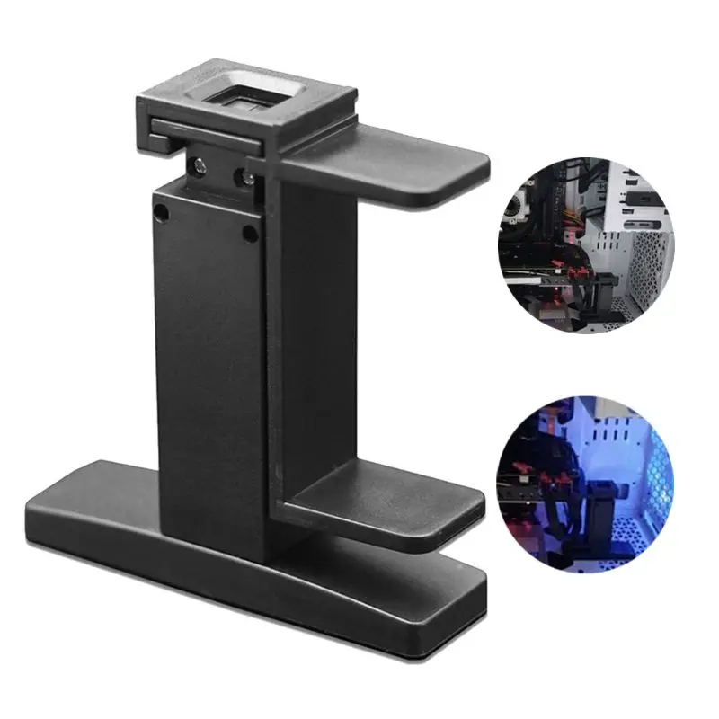 1 шт Новинка черные компьютерные графические карточки Стенд шасси Поддержка