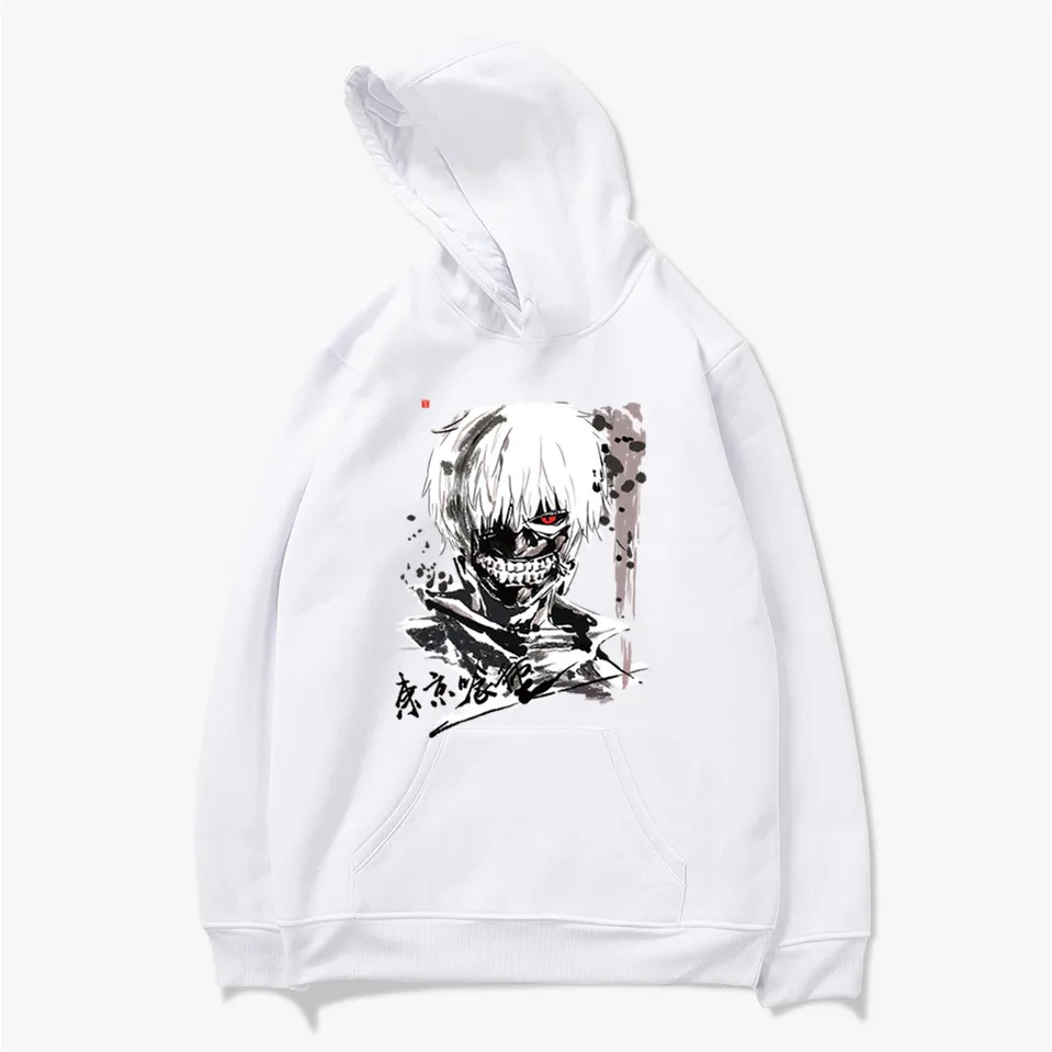 

Asian Size Tokyo Ghoul Hooded Boys Hoodies Sweatshirts Fashion For Men And women Japanese Anime Classic MWT091