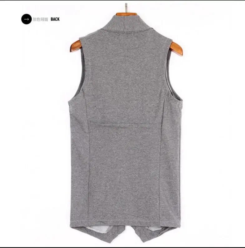 Мужская одежда для волос GD вязаный жилет без рукавов в английском стиле костюмы