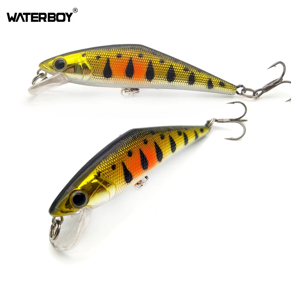 Воблеры в виде гольяна WATERBOY 6 3 см г жесткая рыболовная искусственная пластиковая