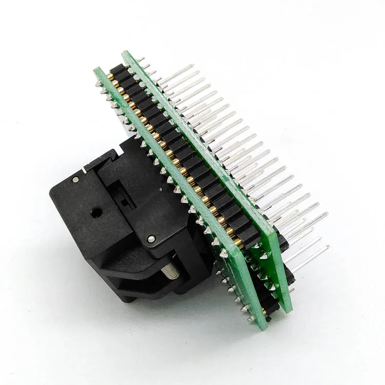 New QFN40 Burning Seat 0.4 Spacing Test Overturning Programming Double-deck Board pin pitch | Автомобили и мотоциклы