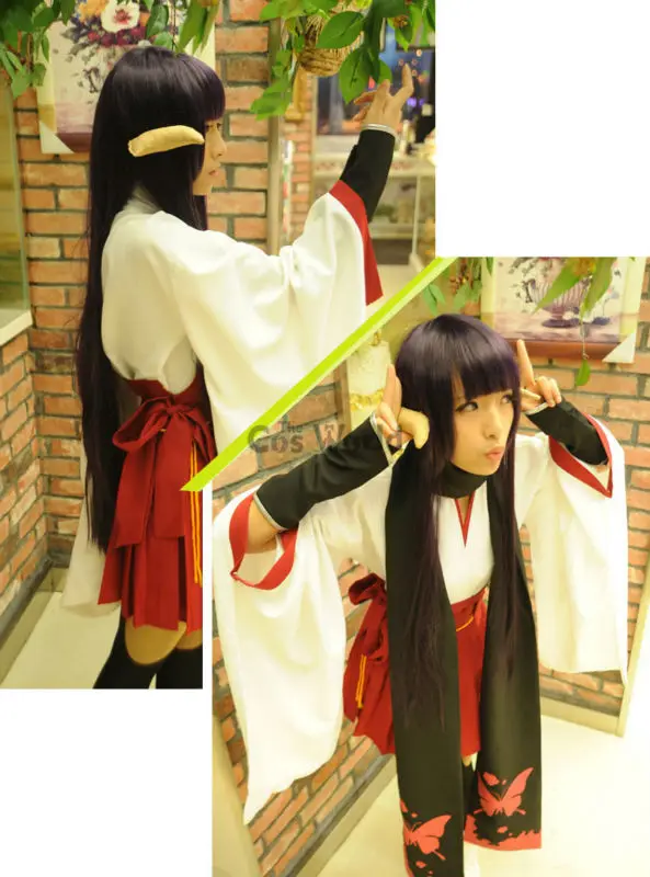 Inu x Boku SS Shirakiin Riricho кимоно платье униформа наряд Аниме косплей костюмы|anime cosplay