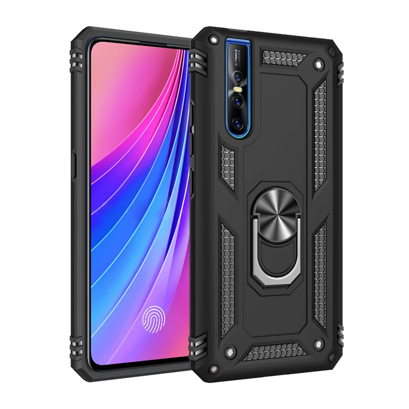 ДЛЯ VIVO V15 Pro Y17 Nex S чехол кольцо Броня держатель Противоударный задняя крышка для