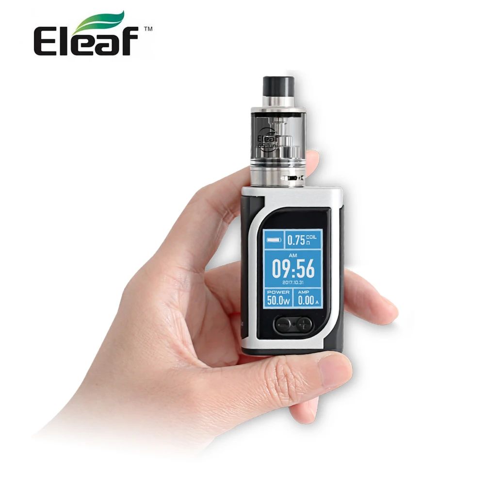 Оригинальный набор Eleaf iStick Kiya 50 Вт с атомайзером GS Juni 2 мл встроенный аккумулятор