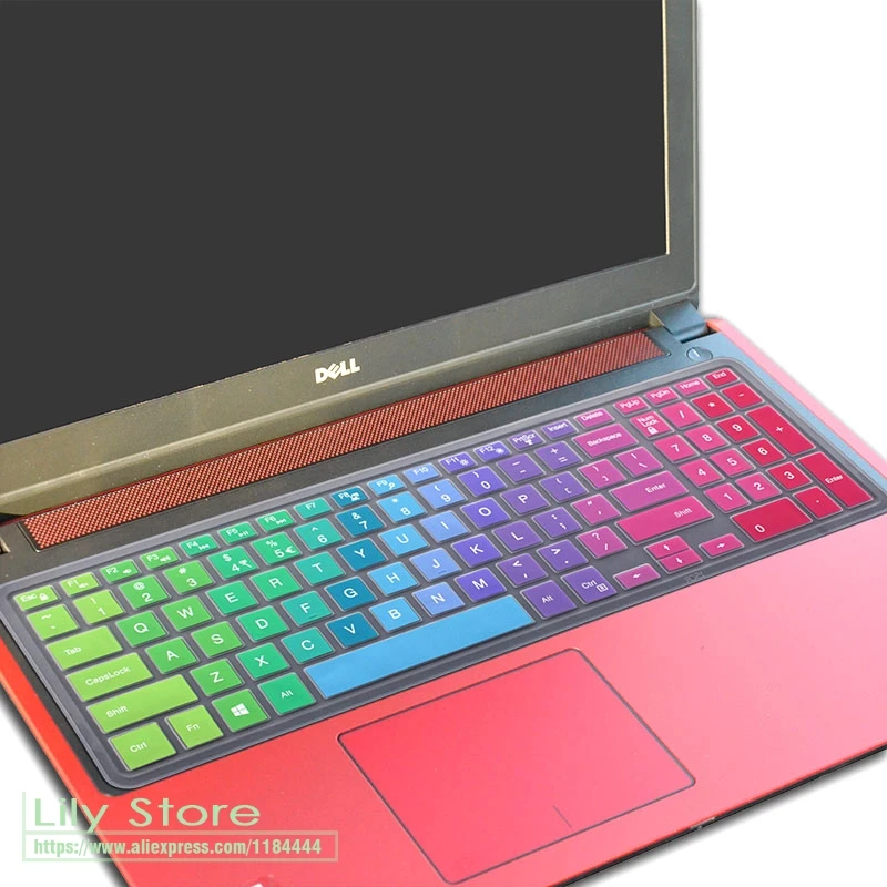 Защитная крышка для клавиатуры ноутбука 15 6 дюйма Dell Inspiron 5577 3567 3565 3568 5000 5576 3580 7000 7559