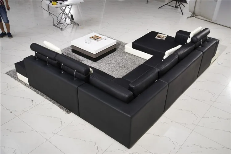 2015 Популярный Домашний диван из натуральной кожи/современный для гостиной|modern
