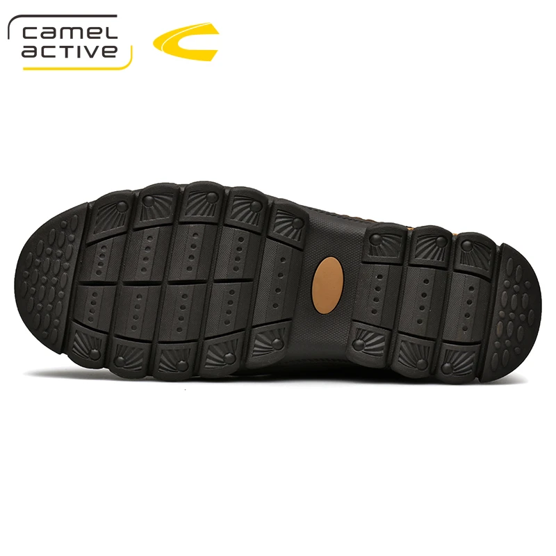 Camel Active; Новинка; Мужская Уличная обувь из коровьей кожи с высоким берцем; Нескользящая дышащая обувь для альпинизма и походов; прогулочные ботинки