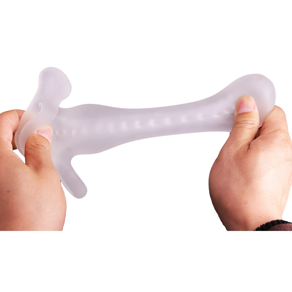 Can Insert In Dildo Vibrator Hollow Anal Plug Prostata Massage Anus Enlarge Butt Sex Toys for Men Women Gay Adult Product |