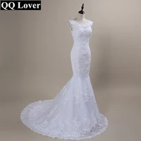 new lace mermaid wedding dress 2021 plus size bridal cheap vestido de noiva