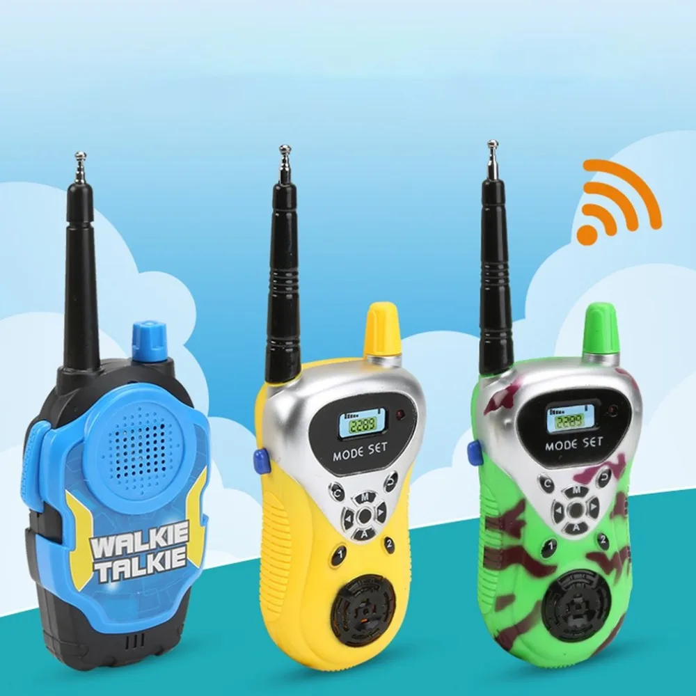 Беспроводные детские игрушки Walkie Talkie Дети Родители интерактивные наружные
