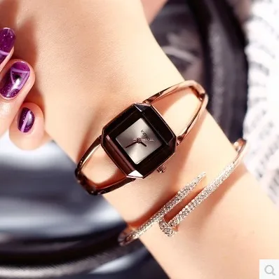 Кимио Топ бренд Relojes Mujer модные женские туфли Часы дамы браслет Кварцевые часы