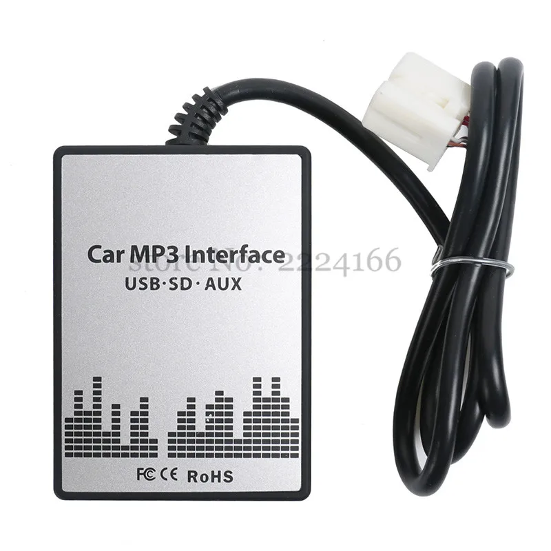 Lonleap USB SD AUX MP3 музыкальный адаптер для Honda Accord Civic CRV Acura CSX MDX RDX интерфейс зарядное
