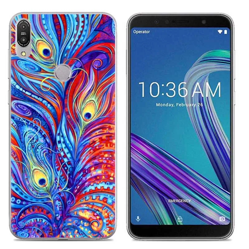 Для ASUS Zenfone Max Pro M1 ZB601KL чехол с принтом Мягкий силиконовый для ZB602KL ZB 602KL X00TD |