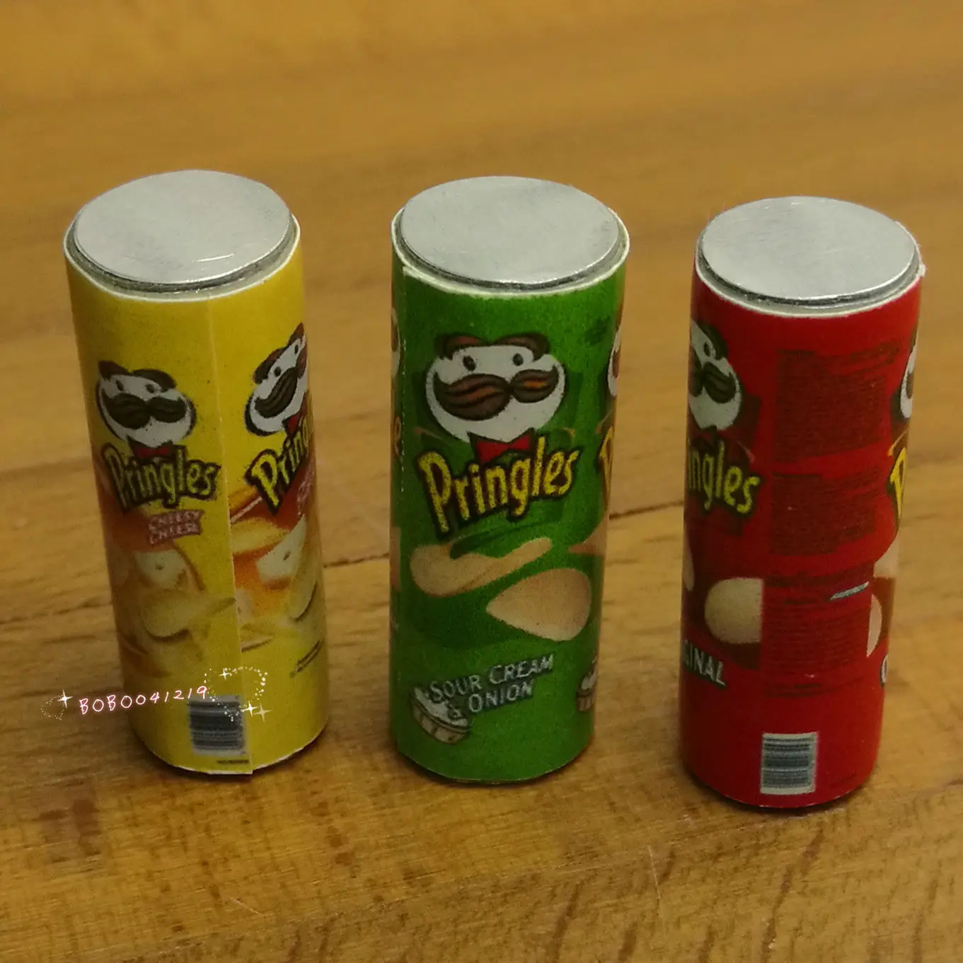 Dollhouse Miniature 1:12 Toy Food Snacks 3 Packs Of Potato Chips L2.5cm MW125 | Игрушки и хобби