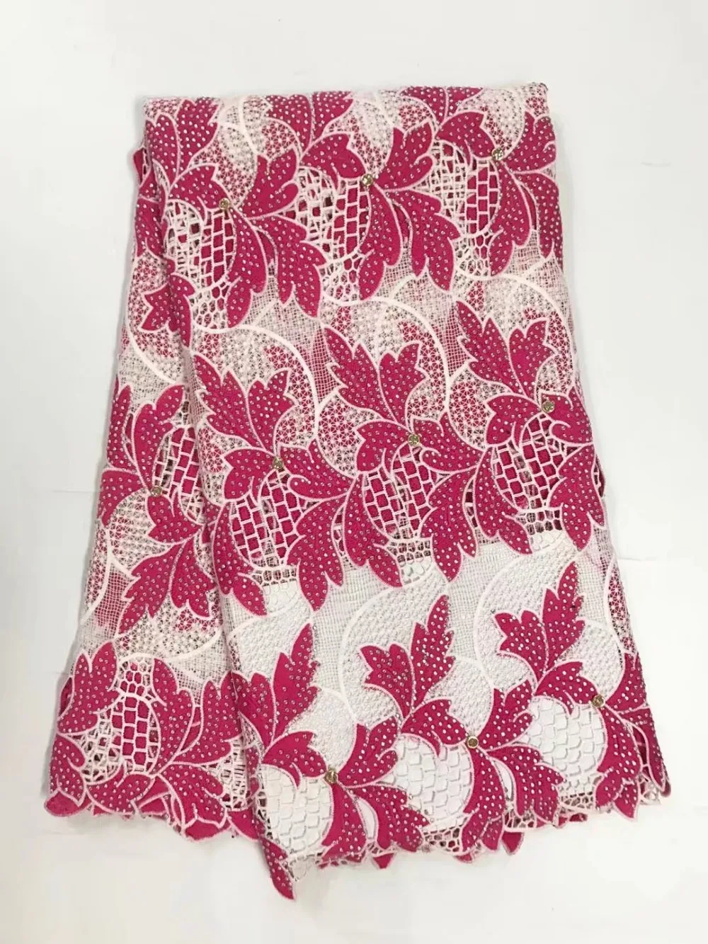 Высокое качество Французский Кружево Ткань Новинка 2017 года Дизайн цветок сухой