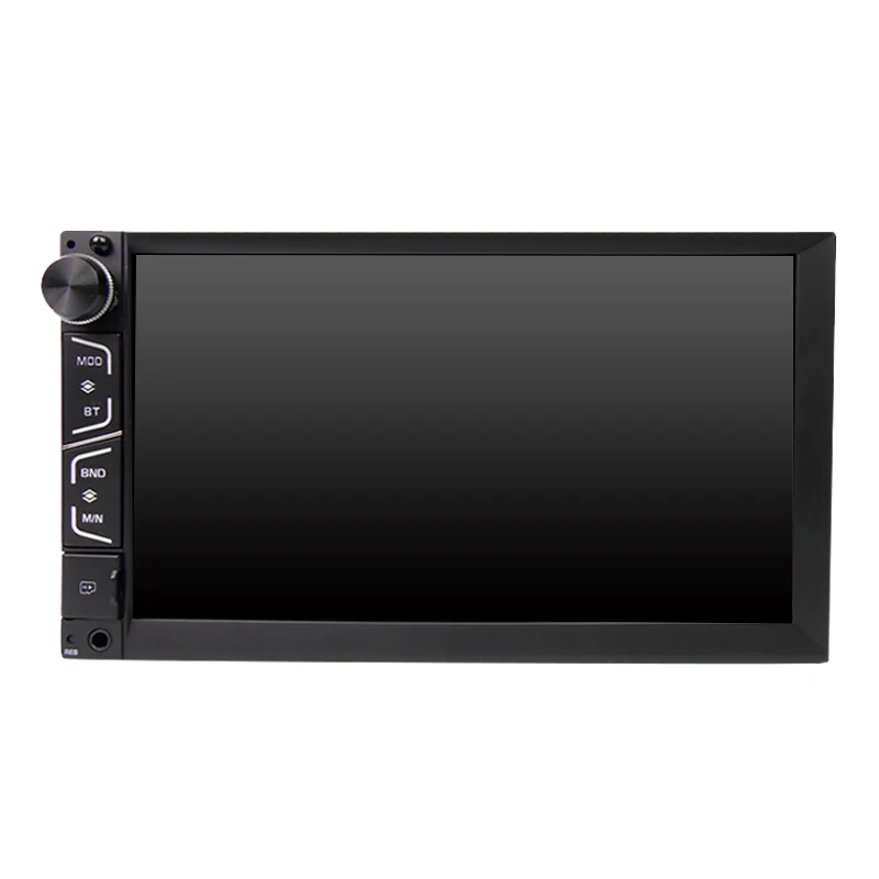 7 &quotдвойной DIN сенсорный экран в тире Bluetooth стерео MP5 MP3 аудио 1080P видео плеер FM