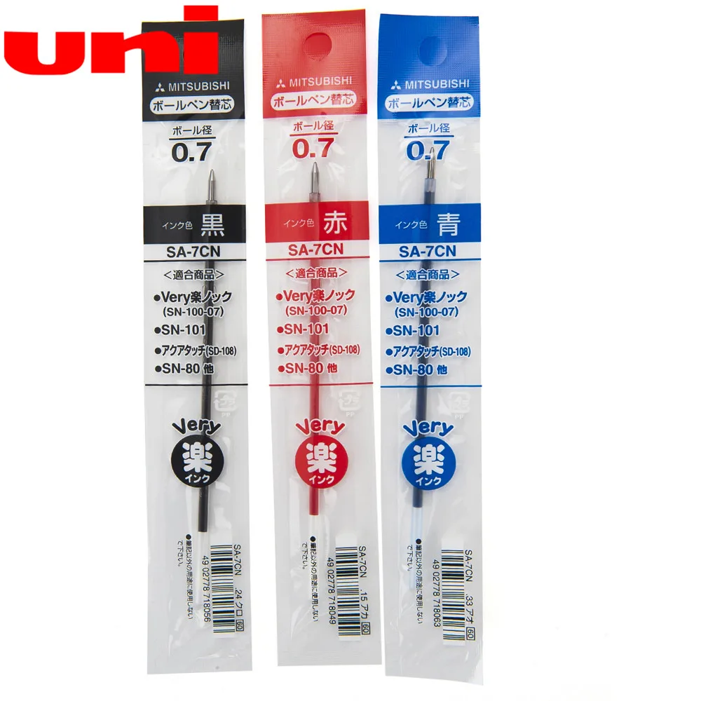 

8 Pieces/Lot Uni SA-7CN Ballpoint Pen Refills