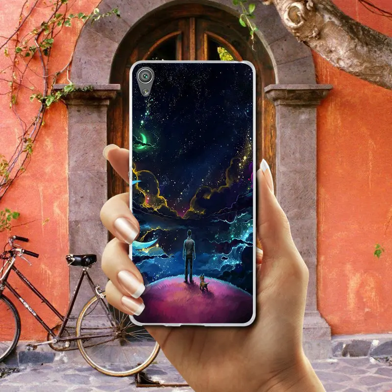 Мягкие чехлы для мобильных телефонов из ТПУ Sony Xperia XA XZ Z Z1 Z2 Z3 Z4 Z5 Compact E3 E5 T3 M2 M4 M5