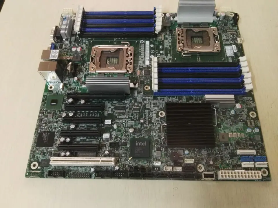 Материнская плата для сервера Intel S5520HC LGA1366 X58 материнская с поддержкой