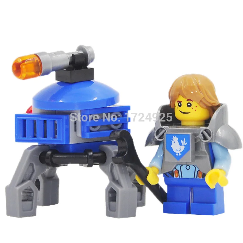 Одна совместимых Nexoed Knights замок фигурка воинов мультфильм строительные блоки наборы модели Кирпичи игрушки для детей