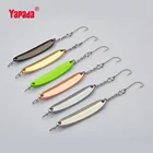 YAPADA приманка для подледной рыбалки 512, Меч 10 г, 55 мм, крючок, разноцветная металлическая приманка для джиггинга, ложка, приманки для рыбалки