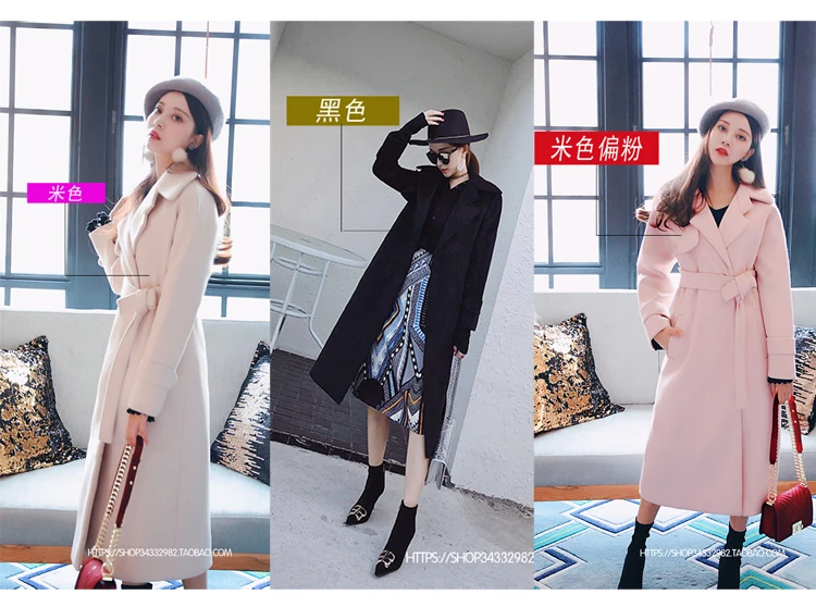 Casaco feminino,, UK, для женщин, плюс размер, осень, зима, Cassic, простое, шерсть, макси, длинное пальто, женский халат, верхняя одежда, manteau femme C414