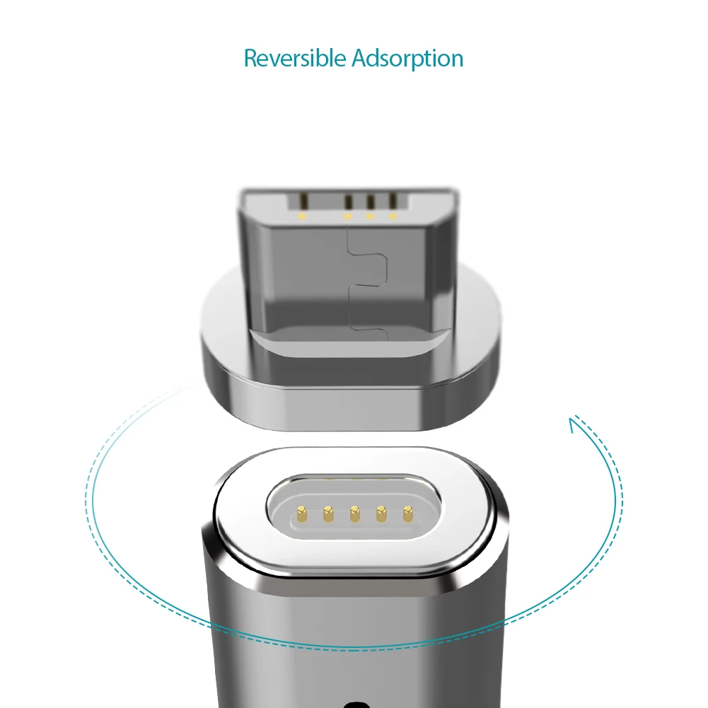 Dodocool металлический магнитный USB-C соединитель для телефона Micro USB адаптер конвертер для dodocool съемный магнитный зарядный кабель синхронизации