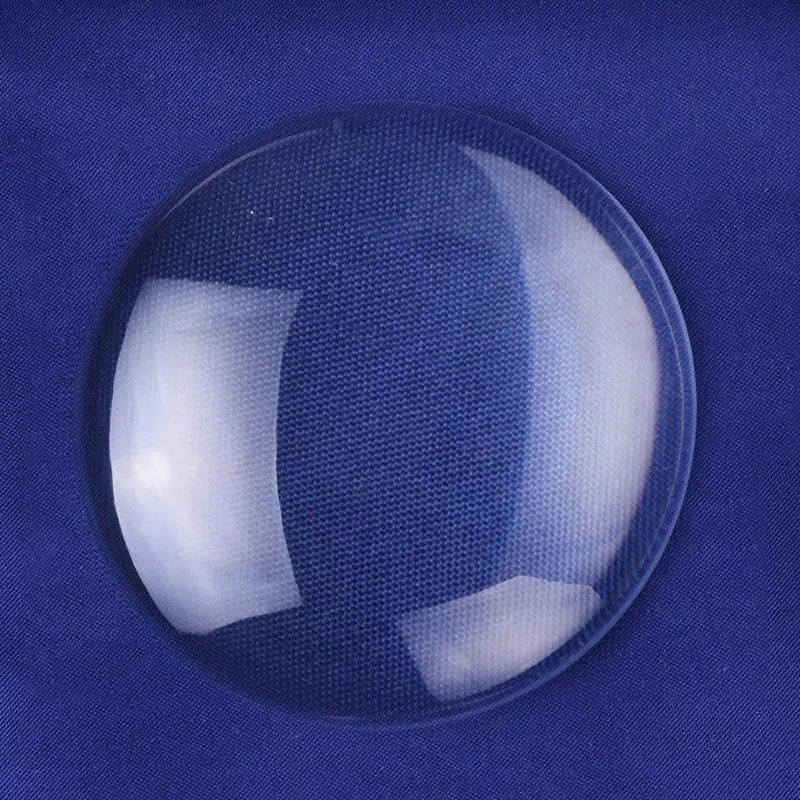 10 шт. 50 мм круглый плоский задний прозрачный стеклянный кабошон толщина 2 Фотофон