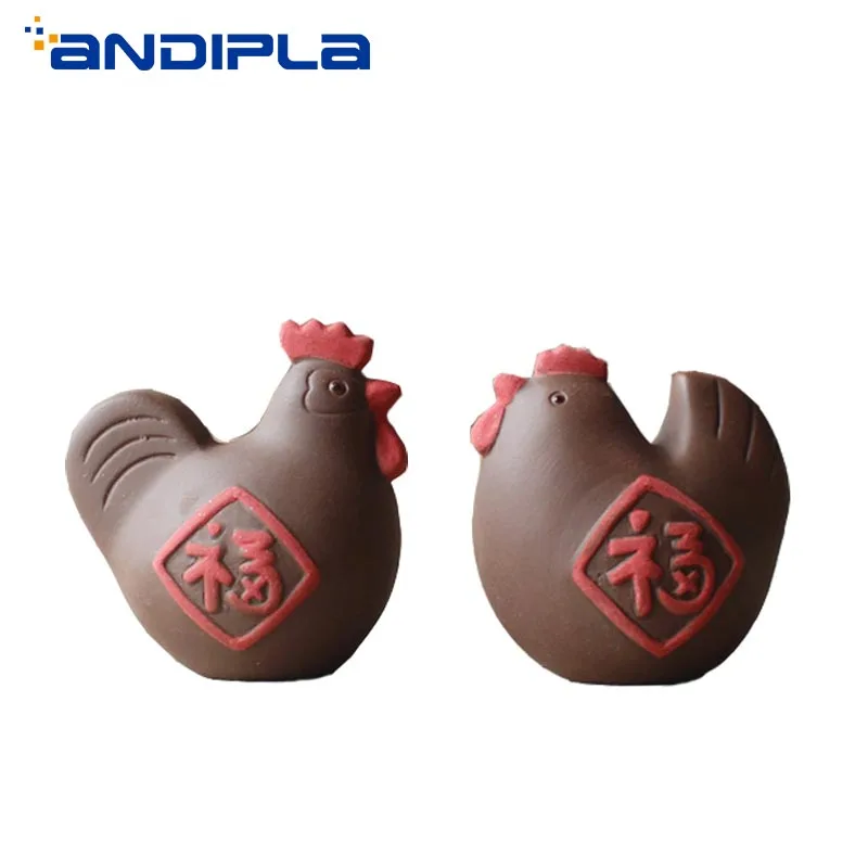 2 шт. Исин Бутик Фиолетовый глиняный чай для домашних животных поднос домашнего