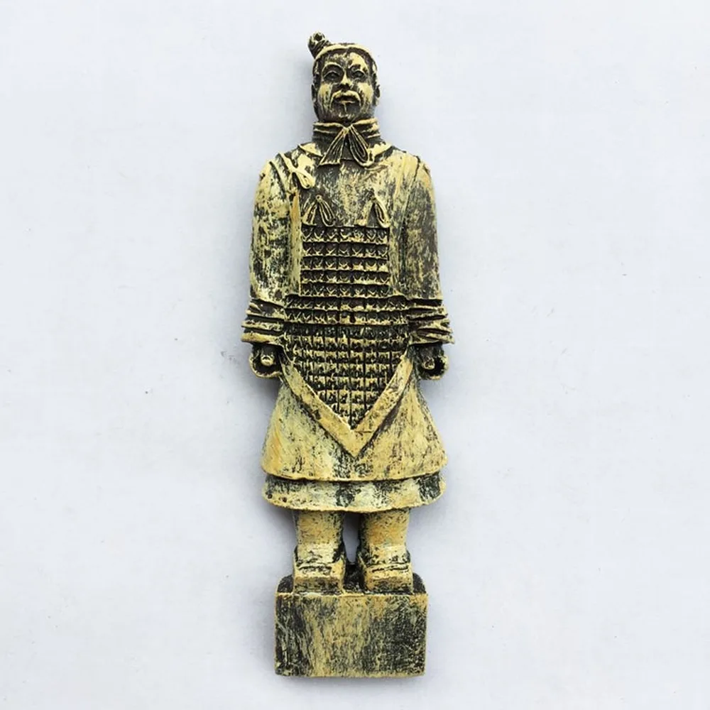 Китай Shanxi Xi'an магниты на холодильник 3D Резина ручная работа терракотовые воины