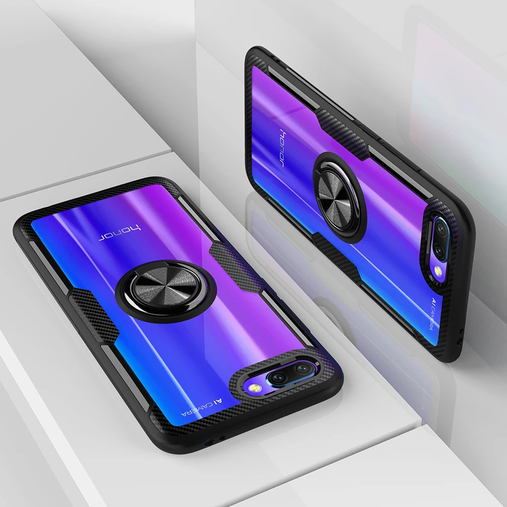 Чехол для huawei mate 20 Lite mate 9 10 30 P20 P30 Pro lite для Honor 8X Max 20 8S 10 lite чехол с магнитным кольцом и держателем для пальцев чехол