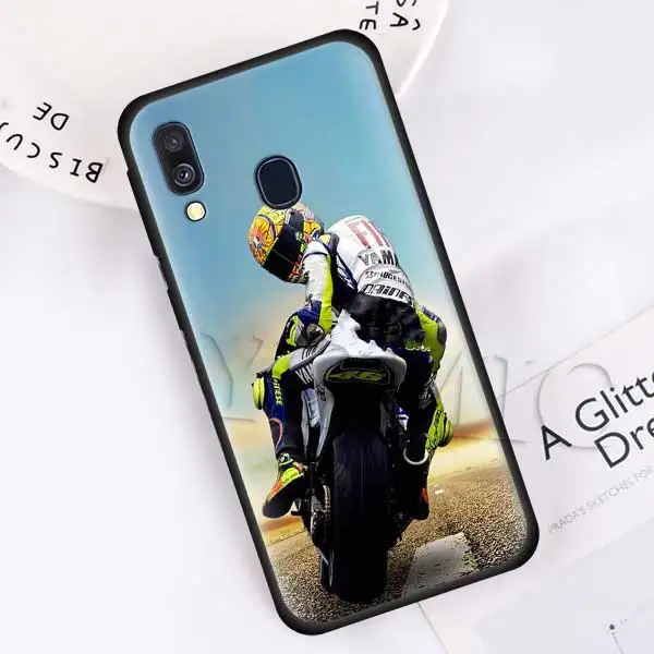 002 Moto крест moto rcycle Спорт на открытом воздухе силиконовый мягкий чехол для samsung Galaxy A50 A40 A70 A30 A20 A80 A6 A7 A8 плюс A9 черный чехол Чехол - Цвет: 002