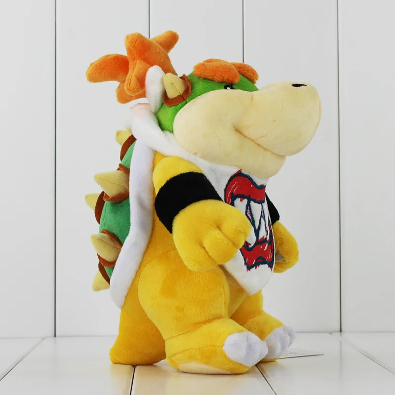 Bowser JR Koopa Баузер Дракон плюшевая кукла из мультфильма мягкого плюша игрушка Супер