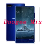2pcs new screen protector phone for doogee mix 5 5 tempered glass smartphone film protective cover