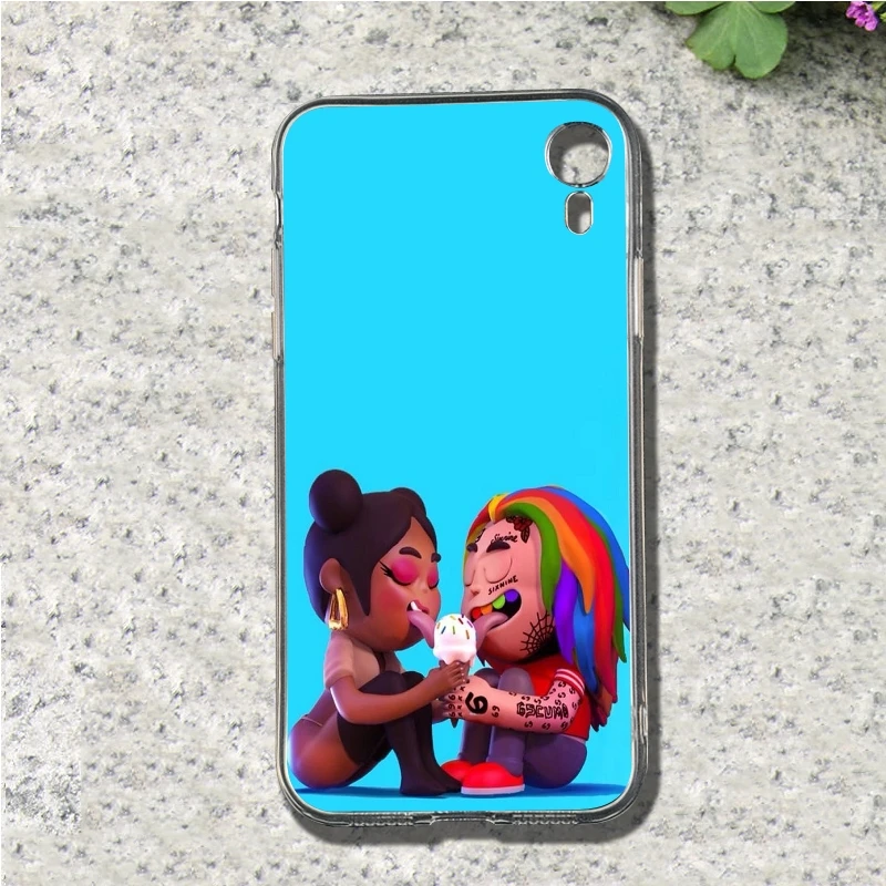 Мягкий чехол для мобильного телефона в стиле хип-хоп из ТПУ Iphone 4 4S 5 5S SE 5C 6 S 7 8 Plus X XS
