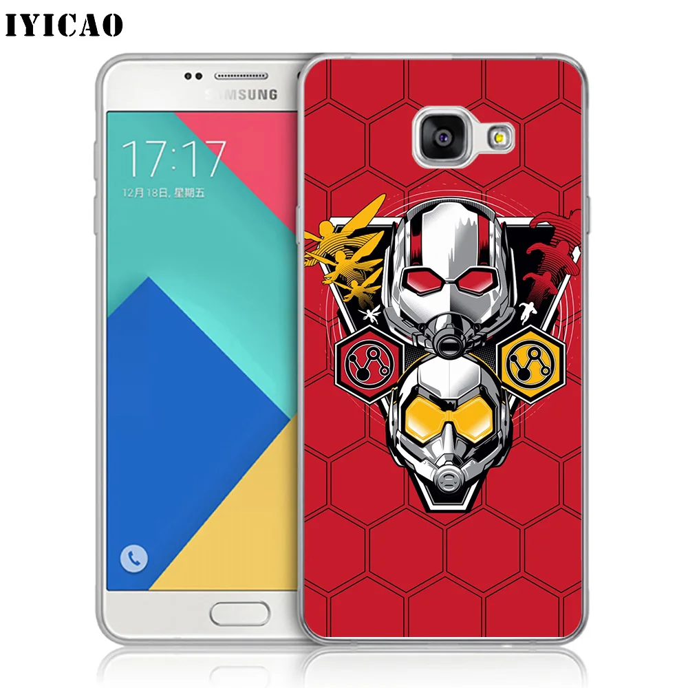 IYICAO Ant-Man и ОСА Мягкий силиконовый чехол для телефона Samsung A10 A30 A40 A50 A70 M10 M20 M30 TPU |