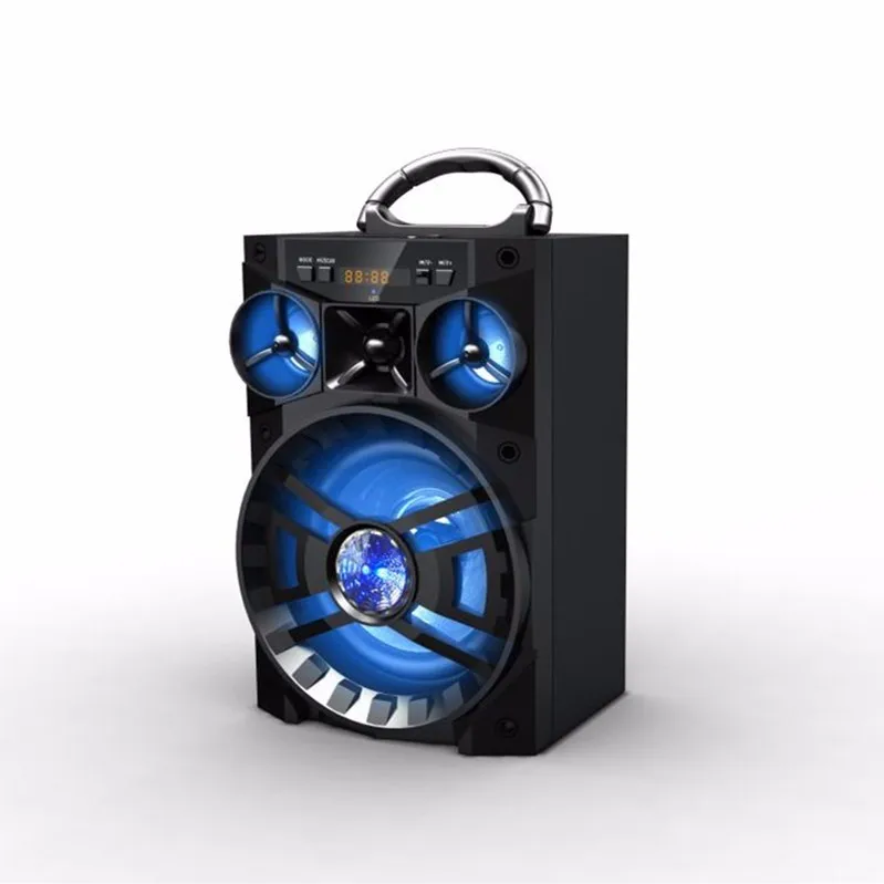 Высокое качество Открытый Кемпинг динамик KTV Портативный беспроводной Bluetooth звуковая коробка HIFI музыкальный сабвуфер Поддержка SD TF Mp3 плеер USB