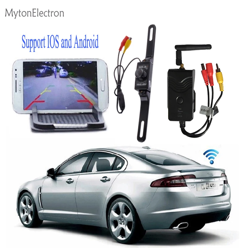 Автомобильная камера заднего вида с ночным видением + Wi Fi передатчик для